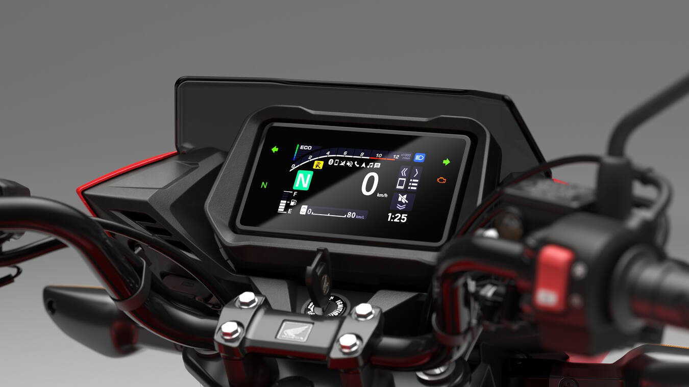 Honda CB125F dash